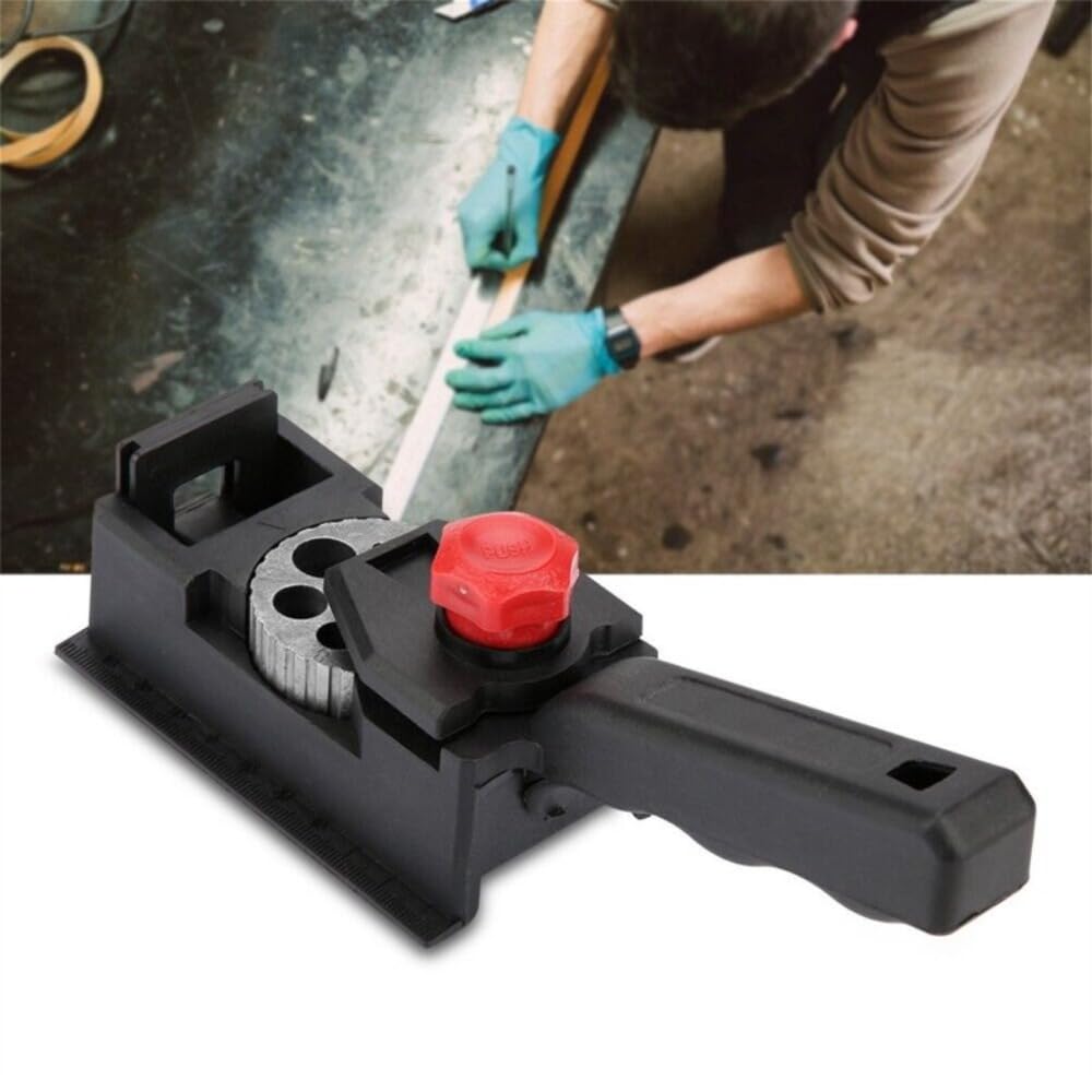 3-12mm Drilling Guide, Handheld Dowel Jig Woodworking Positioner Tool, Wood Dowel Straight Hole Jig For Furniture Factory And Woodworking Enthusiasts