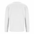 thumbnail image 5 of Yiliang Long Sleeve Shirts for Men Pastel Color Sweatshirts Comfort Pullover Sport Activewear Tops Baseball Clothing,White,3XL, 5 of 5