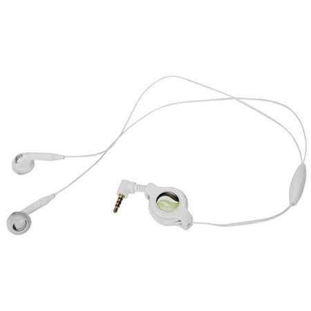 Retractable Headset Hands-free w Mic Dual Earbuds Earphones K3W for Lenovo Moto Tab (10.1) - LG G5 G3 G4, K7 K10, Aristo, K8, V20, G6, Q6, V30, K30, X Venture, V50 ThinQ 5G, V40 (Lg G3 Best Price)