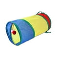 thumbnail image 2 of Tunnel Cat Tunnel Safe Eco Friendly Interactive Rainbow Pet Play Tunnel for Little Pets Dogs, 2 of 8