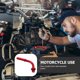 thumbnail image 3 of unbranded Pieza Para Ajuste Del Cable De Motocicleta Ergonómico Rojo, 3 of 8
