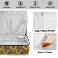 thumbnail image 4 of Iauyy Casserole Carrier for Hot Food Insulated Casserole Travel Carry Bag with Lid Food Warmer Bag for Party/Picnic,Drawn with Black Ink Lines, 4 of 7