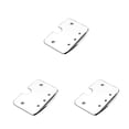 thumbnail image 1 of relayinert 3 String Tailpiece Universal String Fixator Professional Strings Board Metal Replace Parts Music Instrument Accessory As shown 3Set, 1 of 6