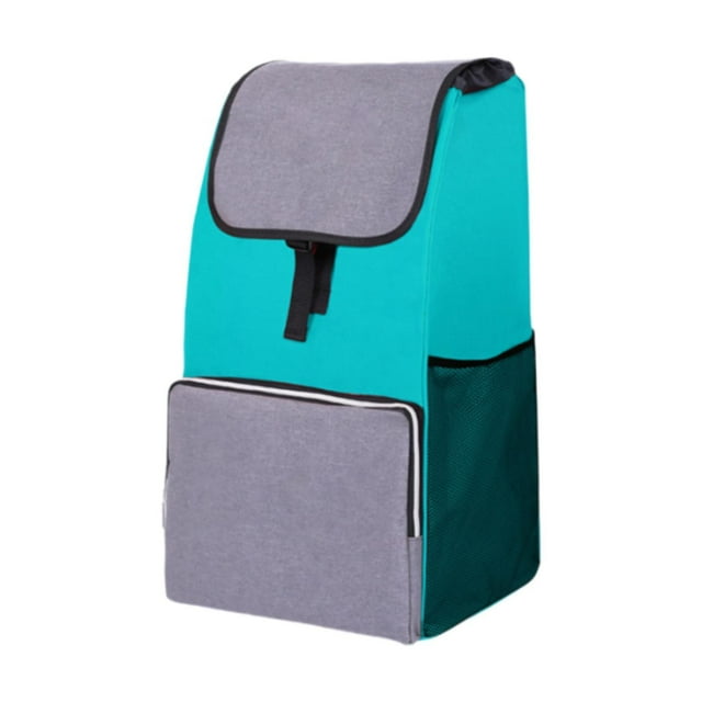 Colaxi Sac de Chariot de Courses en Tissu Oxford Grande Capacité Accessoires de Chariot Pliable Sac de Remplacement Réutilisable Sac de Rangement