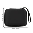 thumbnail image 2 of OULII Sacoche Compacte Noire pour Guitare pour Basses Électriques Acoustiques Rangement Portable, 2 of 4