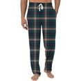 thumbnail image 2 of Styesk Men's Pants Men Printing Elastic Waist Draw Rope Pocket Full Length Pants, 2 of 6