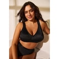 thumbnail image 5 of Comfort Choice Women's Plus Size Wireless Microfiber T-Shirt Bra, 5 of 6