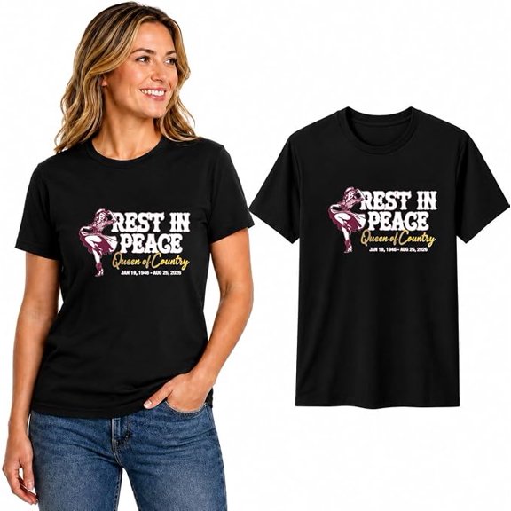 Wild Bobby Queen of Country RIP Tee Memorial Tribute T-Shirt Country Music Legend Men and Women Tee