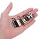 thumbnail image 1 of Lengüeta 16 Uds Tirador De Cremallera Reemplazo De Lengüeta Con Resorte De Extensión Desmontable Para Maleta, 1 of 7