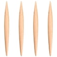 thumbnail image 3 of KAKOWELY Rouleau 4 Pcs en Bois Rouleau de Pâte Rouleaux de Cuisine Outil de Cuisson 9.06"X1.18"X1.18 Pouces, 3 of 4