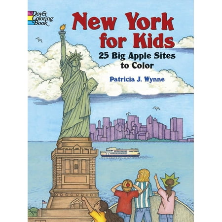 New York for Kids : 25 Big Apple Sites to Color