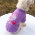 thumbnail image 4 of Spring Summer Dog T-shirt Thin Breathable Cotton Vest Puppy Sweatshirt Print Clothes For Small Dogs Poodle Corgi Pet Apparel, 4 of 6
