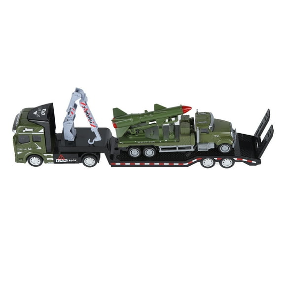 Tow Truck Toy, 1:50 Special Friction Mechanism Trailer Car Toy For Home For Children