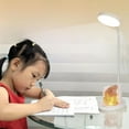 thumbnail image 4 of LED Small Stone Table Lamp Desk Lamp, Desk Lamps For Home Office, White Desk Light For Kids, Desktop/Computer Study Lamps For Bedrooms, Rechargeable, 4 of 7