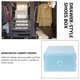 thumbnail image 2 of Blue DrawerStyle Shoes Box for Storage, Thickened Plastic with Visual Window, Large Capacity, 2 of 5