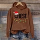 thumbnail image 2 of WILLBEST Sudadera de Mujer con Estampado Navideño de Pecho y Nueces, Manga Larga, Estilo Casual y Holgado Mediana, 2 of 3