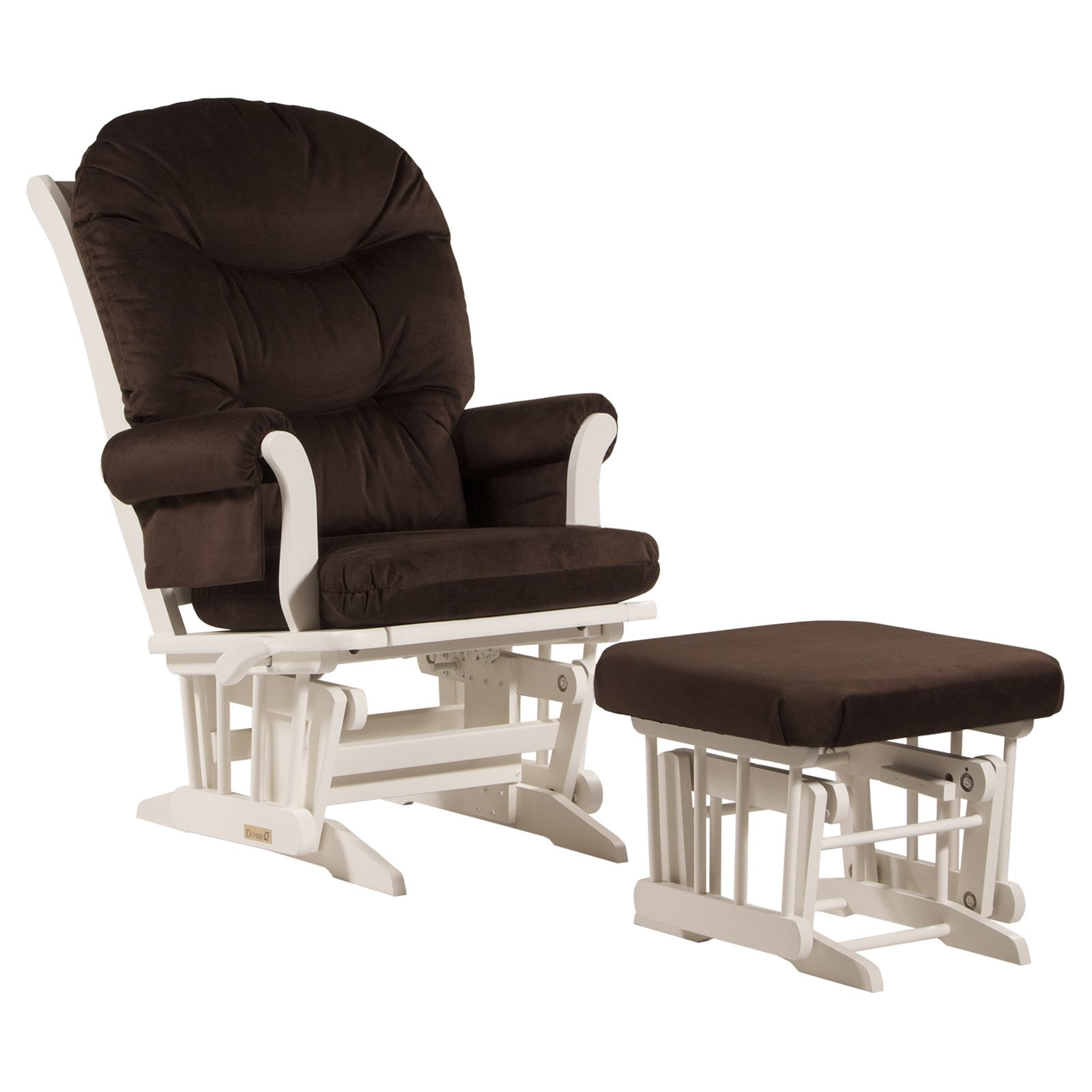 dutailier sleigh glider and ottoman