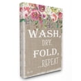 thumbnail image 2 of The Stupell Home Decor Collection Floral Linen Wash Dry Fold Wall Art, 2 of 5