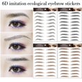 thumbnail image 3 of Eyebrow Stickers Makeup Waterproof Tattoo Long Lasting Black Natural E6E1, 3 of 9