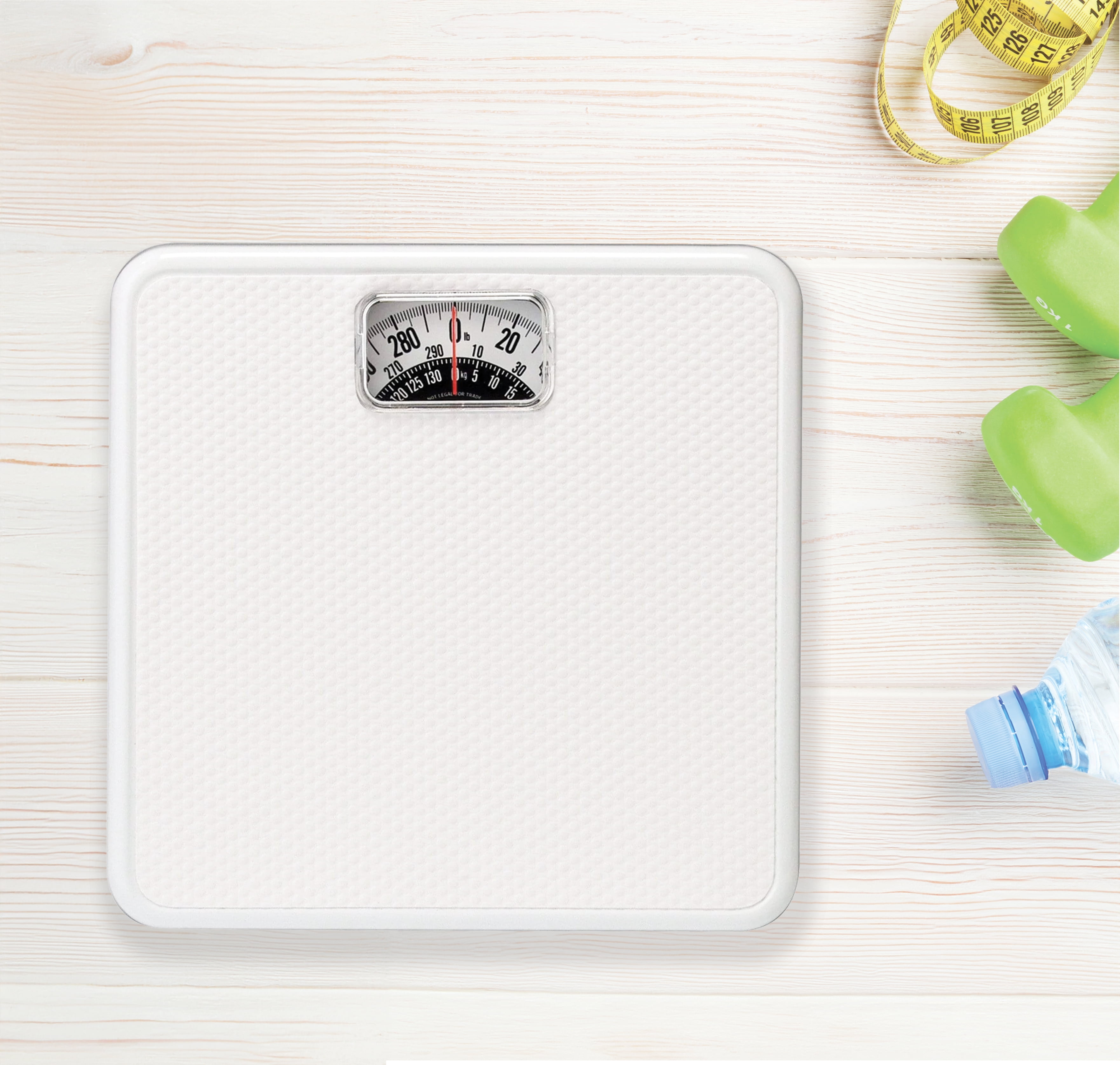 Eurostar Mechanical Bathroom Scale, White