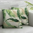 thumbnail image 3 of HENGT  Abstract Tropical Leaf Pillow Covers Modern Boho Palm Leaves Throw Summer Bohemia Decorative Pillows Cases for Couch Bed Sofa Chair Home Decor, 3 of 5