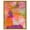 Gold Frame, variant on Garnet Gleam V Canvas Neon Abstract by Art Remedy, Silver Frame, 20 x 24
