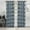 Gray, variant on Ribbon Room Darkening Noise Reducing Thermal Blackout Curtain Set Silver / 52"x108"