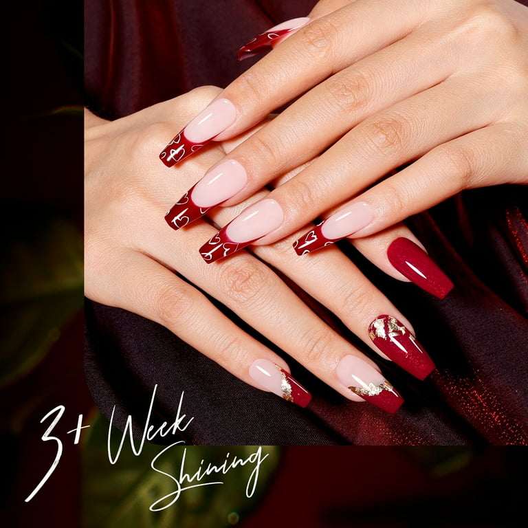 Gellen Red Gel Polish Set, 6 Colors, 48 ml photo 4