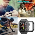 thumbnail image 4 of For Apple Watch Series 4/5/6/SE 40mm Armor Case Protective Cover w/ Strap Band, 4 of 12