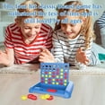 thumbnail image 4 of Juego de 4 en raya mediano, juego de mesa de juguete para niños, clásico 4 en raya, 4 of 4
