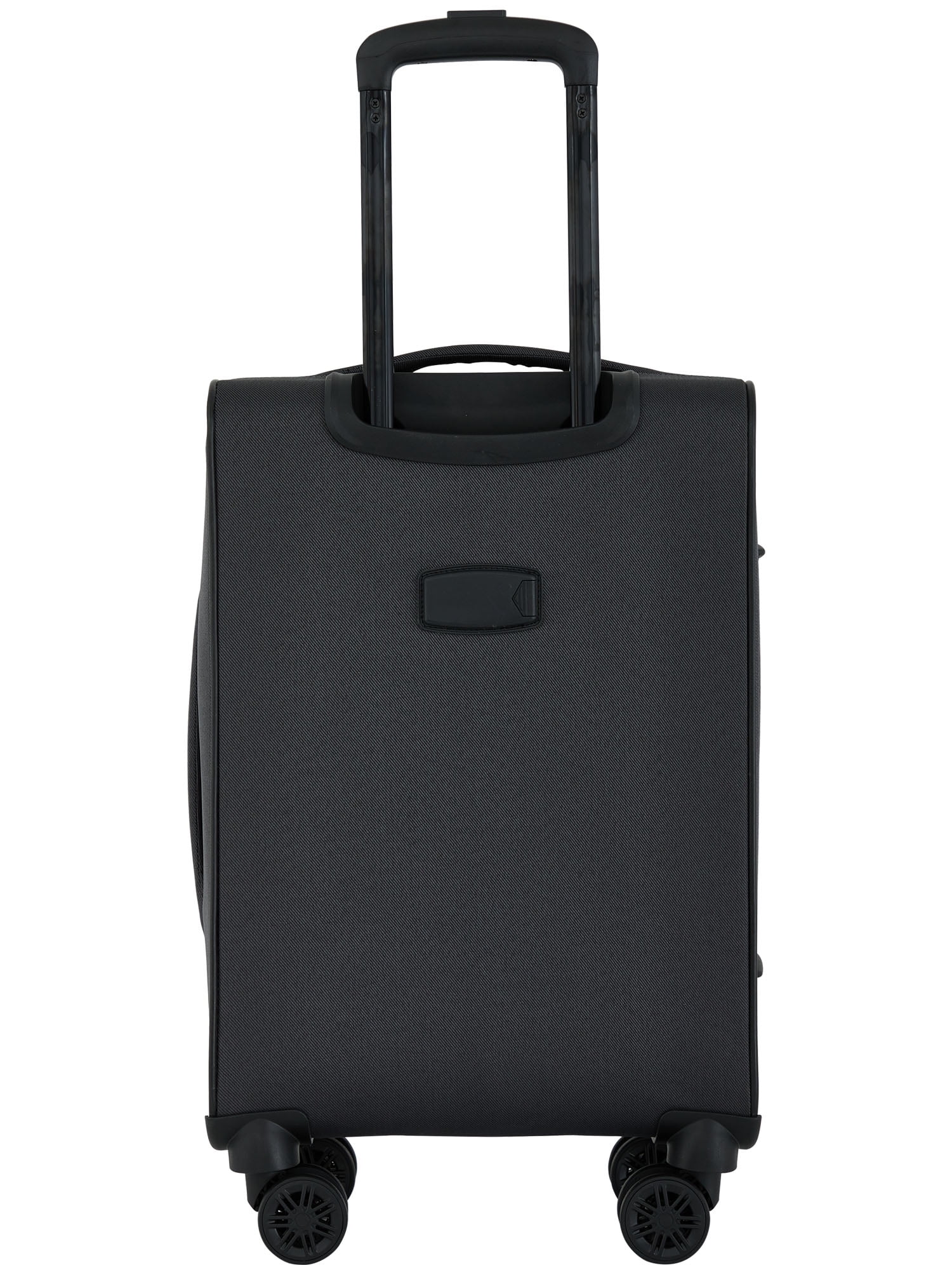 Travelers Club 3-Piece Rolling Soft Side Travel Luggage Set - Forged Iron Gray