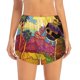 thumbnail image 2 of Balery Beautiful African Woman Pantalones cortos deportivos para mujer con forro y dos bolsillos, elásticos, para entrenamiento, gimnasio, yoga-Medium, 2 of 7