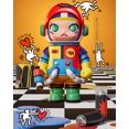 thumbnail image 3 of POP MART MEGA COLLECTION 100% SPACE MOLLY SERIES Blind Box Toys, Mystery Caixa, figura de acción, modelo lindo, regalo de cumpleaños, 3 of 5