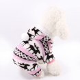 thumbnail image 1 of Suéter cálido para mascotas, sudadera con capucha para perros, cuello alto, sudadera con capucha para cachorros y gatos, algodón cálido, rosa, L Rojo Verde Cocina, Decoración y Otros, 1 of 5