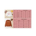 thumbnail image 3 of xiaxaixu Sweat-Shirt Assorti, Lettres Imprimer Manches Longues Col Rond Tomber Pull-Over Sweat-Shirt Assorti, 3 of 9