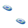 thumbnail image 2 of Bewildely Anillo de natación inflable para bebés, juguetes de agua para niños, asiento, colchón de aire, piscina al aire libre, bañera, Azul 2piezas, 2 of 6