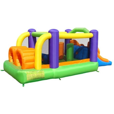 Island Hopper Racing Slide & Slam Bounce House - Walmart.com