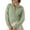 Mint Green, variant on Stichou Womens Cable Knit Sweaters Long Sleeve Quarter Zip Sweater Tops Casual Pullover Polo Shirts 2025 Fall Winter Fashion Outfits Gray XL