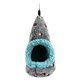 thumbnail image 2 of Huevo de nido para aves con material de algodón grueso para pájaros pequeños, diseño colgante para loros, pinzones, canarios, calidez invernal y refugio acogedor, 2 of 8