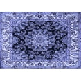 thumbnail image 1 of Ahgly Company Indoor Rectangle Medallion Blue Traditional Area Rugs, 8' x 10', 1 of 4