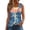Royal Blue, variant on Tank Tops for Women Hawaiian Tropical Print Sleeveless Tank Top Square Neck Shirt Casual Spring Everyday Wear,Blue (S)