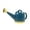 Blue, variant on WANGJING 1PC Long Spout Watering Can Plastic Garden Watering Pot With Detachable Sprinkler 4L Lightweight Indoor Outdoor Use Green Blue Black Gray Army Green Light Green