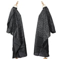 thumbnail image 2 of tredstone Coiffure Salon de Coiffure Robe de Coiffeur Cape en Tissu de Barbier Noir, 2 of 9