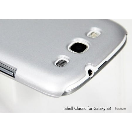iShell Platinum Classic Snap-On Case + Screen Protector for Samsung Galaxy S3