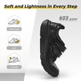 thumbnail image 5 of FitVille Men's Slip-Resistant Wide Casual Dress Shoes with Adjustable Fit Comfort Dress Shoes with Hook & Loop For Men, 5 of 6