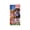 B, variant on Patriotic American Flag Nice Pattern Door Decoration 71 X 35 Inch Summer Door Prop Indoor Outdoor Front Door Holiday Party Decoration (with String Punch Corner)
