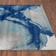 thumbnail image 6 of Luxe Weavers Modern Abstract Blue 5x7 Area Rug for Bedrooms, 6 of 7
