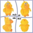 thumbnail image 2 of Talking Chick Repeating What You Say Chick Nodding Electric Interactive Animation Toy, Yellow, 7" Banmo, 2 of 4