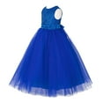 thumbnail image 2 of Ekidsbridal Girl Princess Flower Girl Dress - Criss-Cross Lace Tulle Tutu 188-A (Size: 2-12), 2 of 3