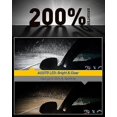 thumbnail image 3 of H7 Led Bulbs 6500k White, 8 Csp Chips Super Bright, Mini Size, Non-polarity, No Adapter Required Easy Install Conversion Kit, 3 of 5